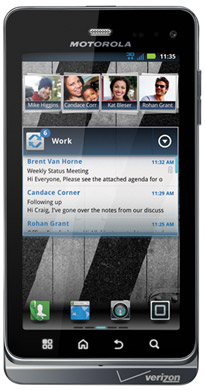 Motorola Milestone 3 gro�